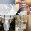Transparent Water Fountain for Pet Birds