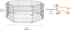 Foldable Metal Exercise Pet Play Pen for Dogs