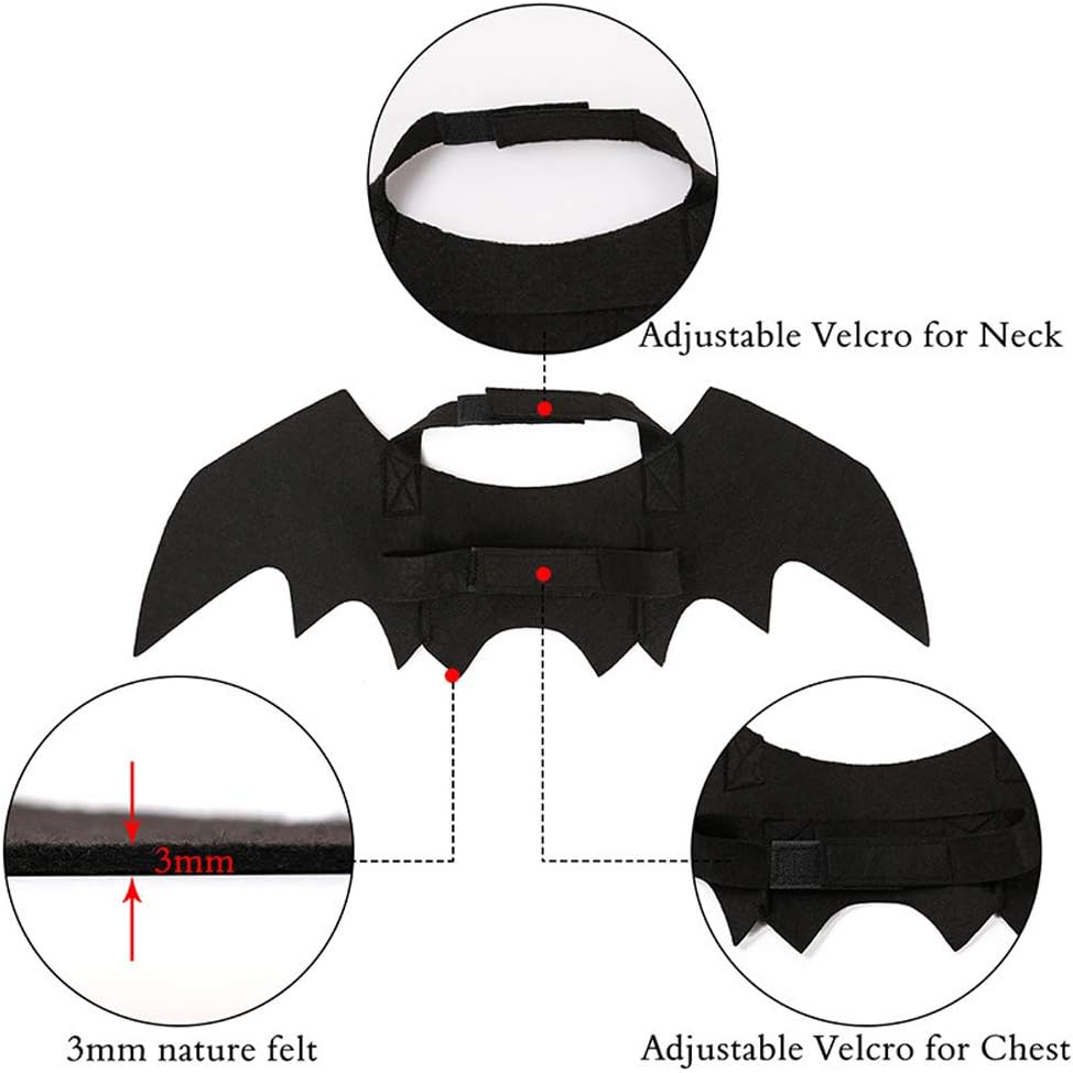 Bat Wings Dress Up Pet Cat Clothes
