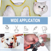 Cat and dog grooming harness nail trimming assist bed
