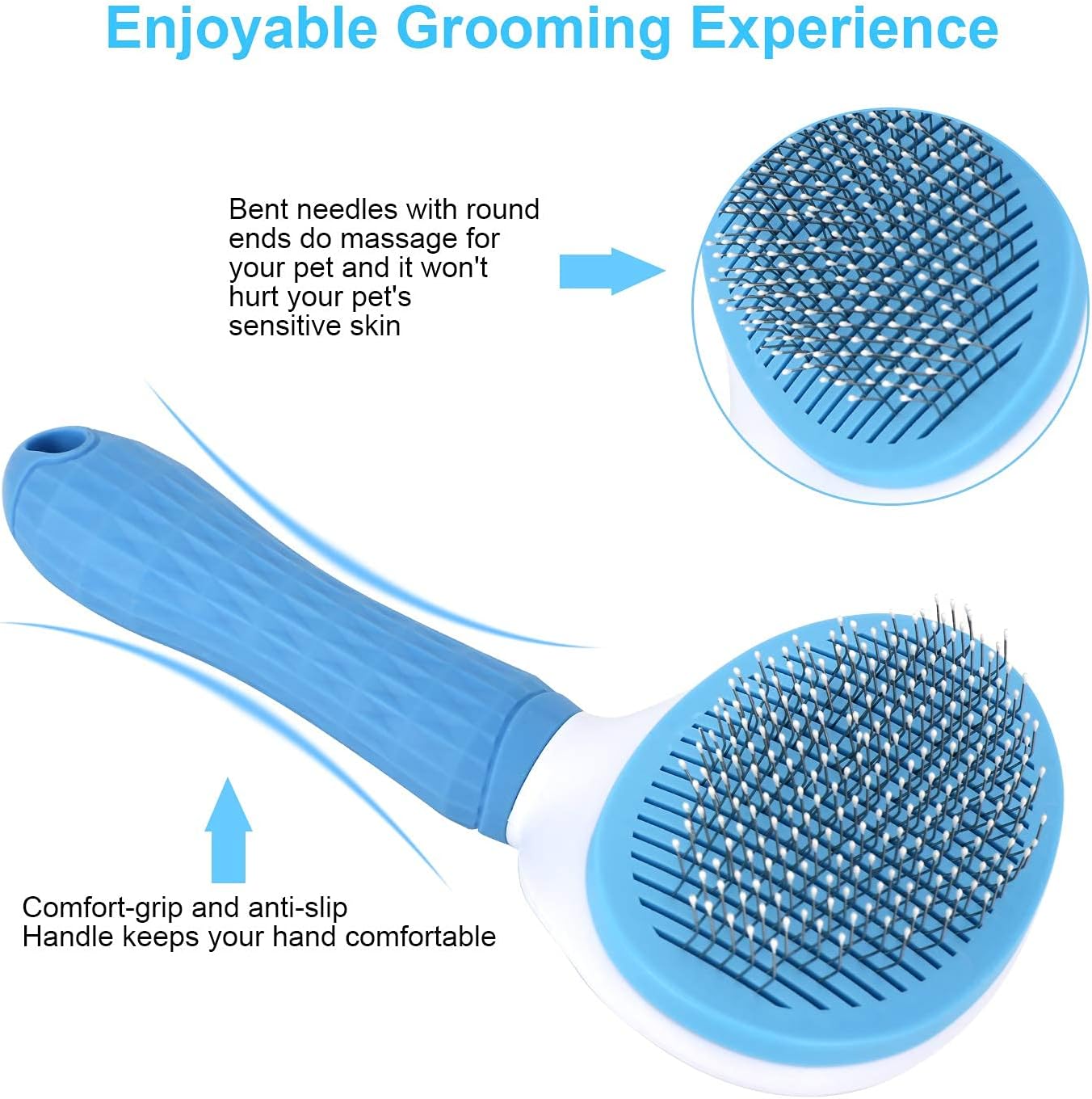 Cat Grooming Self-cleaning Hair Removal Brush