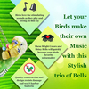 Colorful Parrot Bell Toy