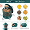 Removable Base Wild Bird Feeder for Outdoors