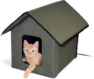 WHKJ Outdoor Heated Cat House