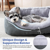 WHKJ Orthopedic Cat Bed with Anti-Slip Bottom