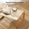 Plush Velvet Cat Hammock Bed