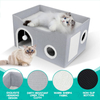 WHKJ Foldable Cat Cave House