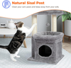 Cozy Cat Tree Tower with Plush Perches And Sisal Scratching Posts