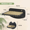 Modern Cat Wall Shelves with Sisal Cat Hammock