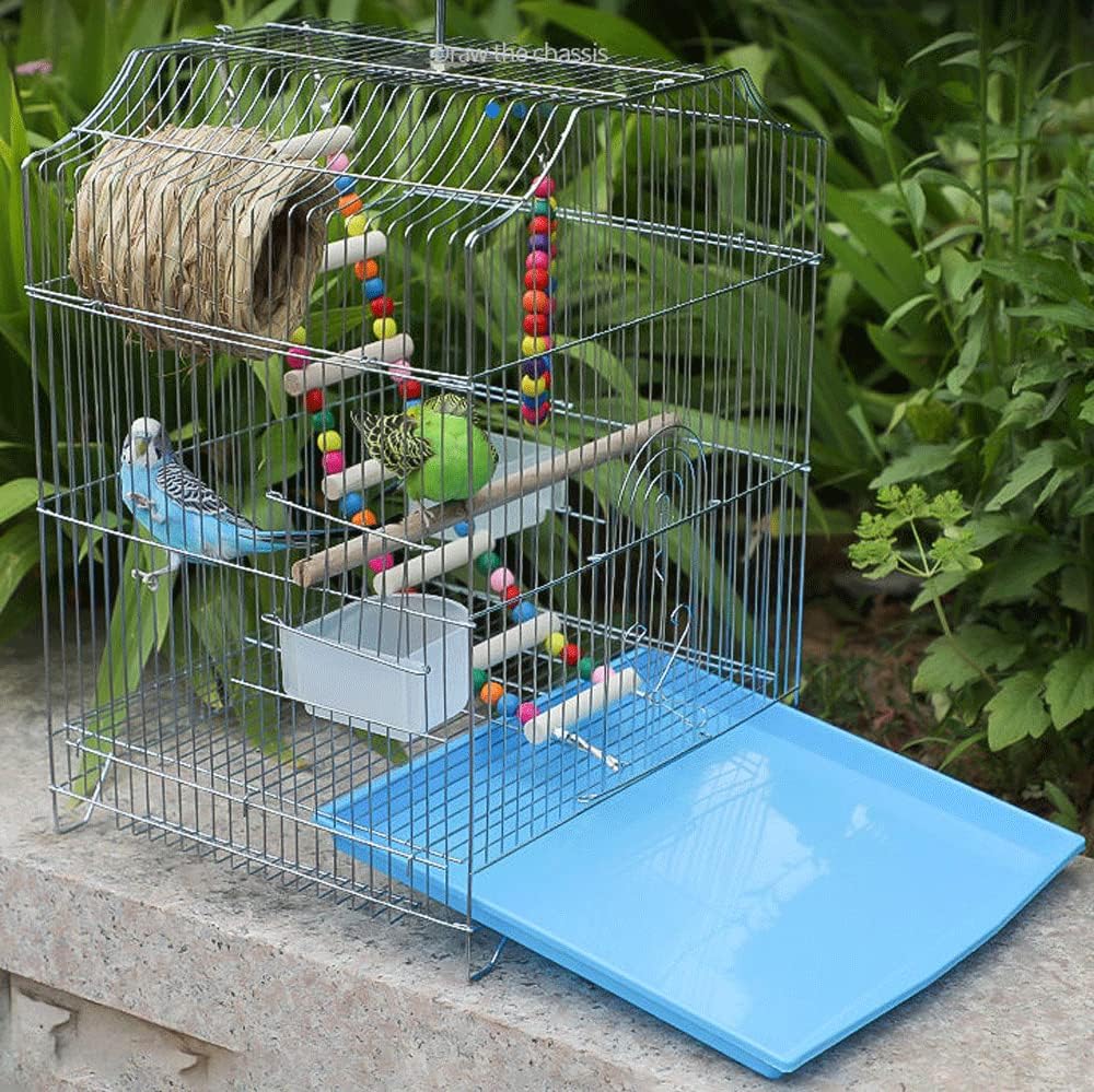 Small Parakeet Bird Cage with Accessories And Easy Cleaning Features