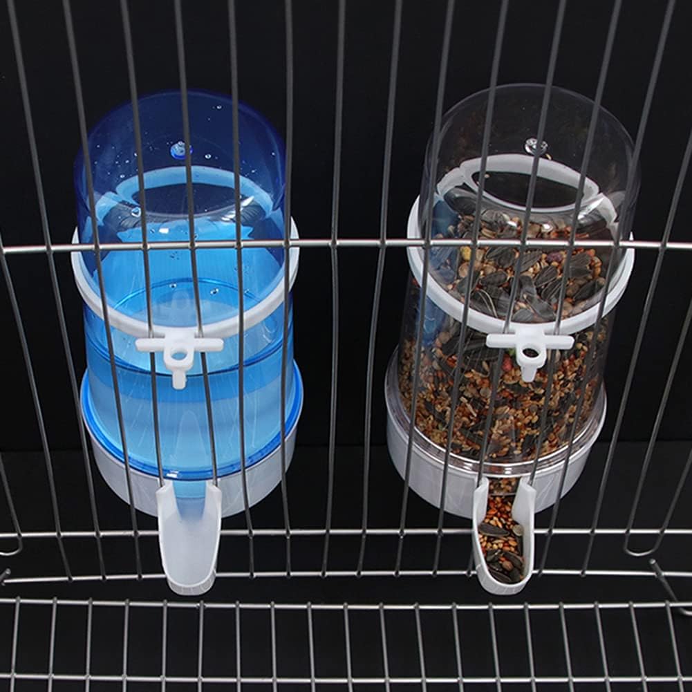 Transparent Water Fountain for Pet Birds