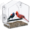 Outdoor Transparent Window Bird Feeder