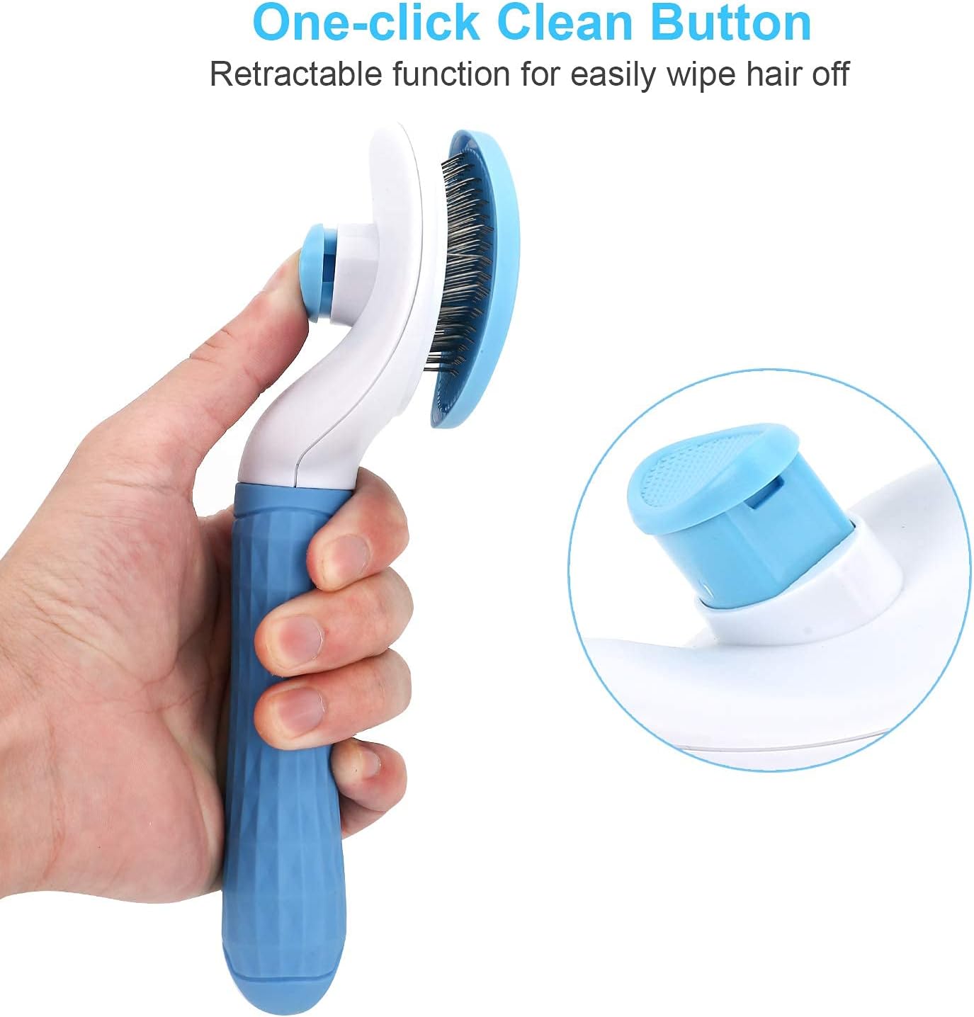 Cat Grooming Self-cleaning Hair Removal Brush