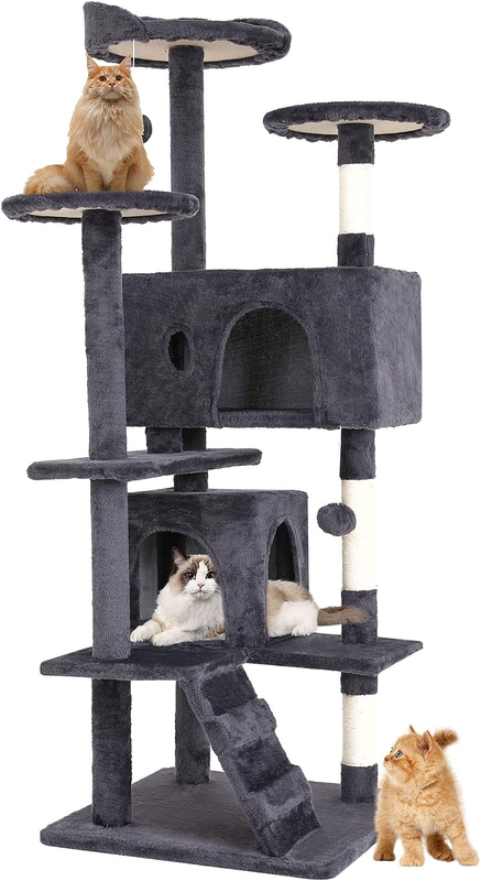 Multi-level Furniture Suitable for Indoor Cat Tree Towers