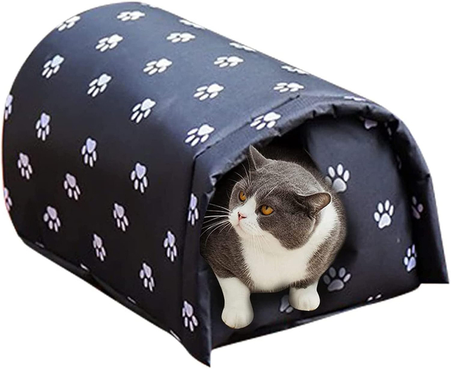 WHKJ Weatherproof Feral Cat House