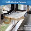 Adjustable Cat Window Perch Hammock