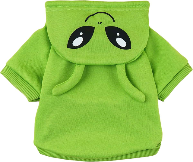 Alien Cat Hoodie Winter Pet Appare