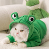 Cute Frog Cosplay Pet Hoodie