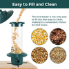 Durable Hanging Bird Feeder with Squirrel-Proof Design