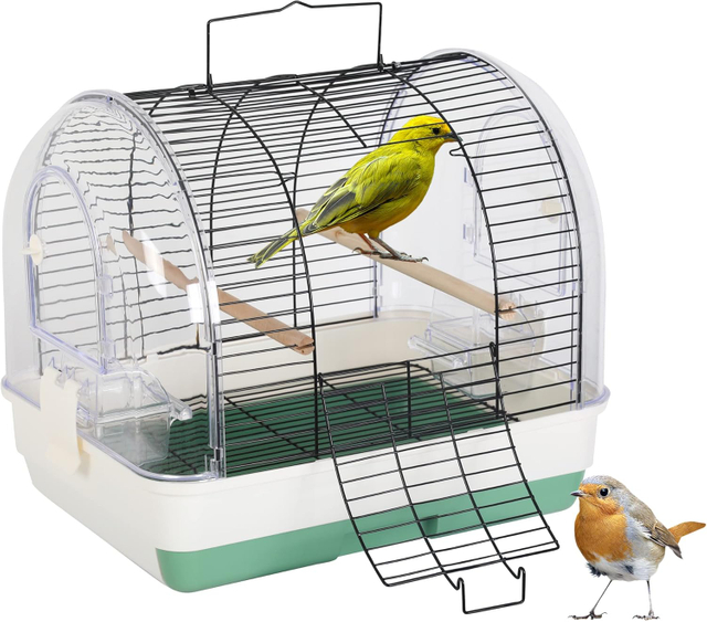 Lightweight Bird Cage Travel Cage with Perch