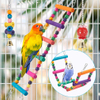 Hanging Standing Hammock Colorful Bird Toy