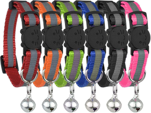 Reflective Cat Collar with Bell