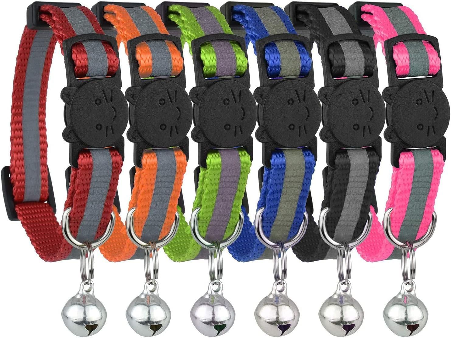 Reflective Cat Collar with Bell