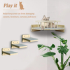Sturdy And Spacious Cat Wall Shelves