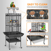 Sturdy And Versatile 61-inch Wrought Iron Bird Cage with Playtop