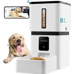 Wehao Pets 8L Large Automatic Food Feeder For Dogs 