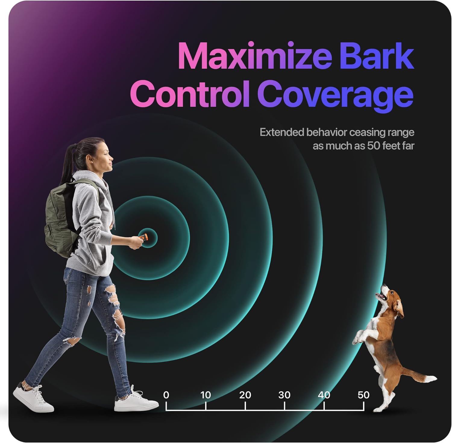 Professional Behavioral Assistance Dog Barking Deterrent Device