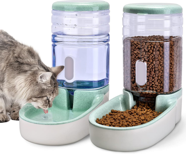 Automatic Dog And Cat Feeders And Waterers