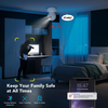 Advanced Dual Lens 360° PTZ Indoor Security Camera with Smart Tracking And Night Vision