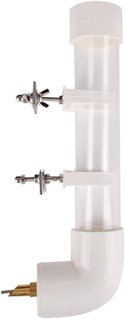 Automatic PVC Bird Drinker for Cage - Easy, Mess-Proof Watering