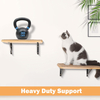 DIY Cat Wall Shelves with Scratching Mat