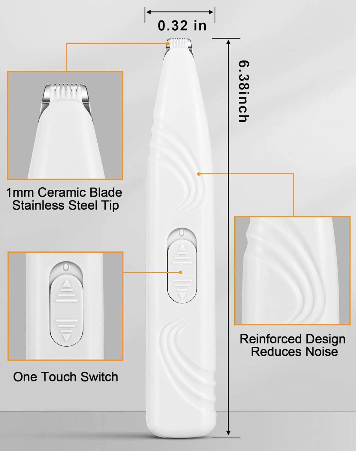 Electric Small Pet Claw Hair Trimmer