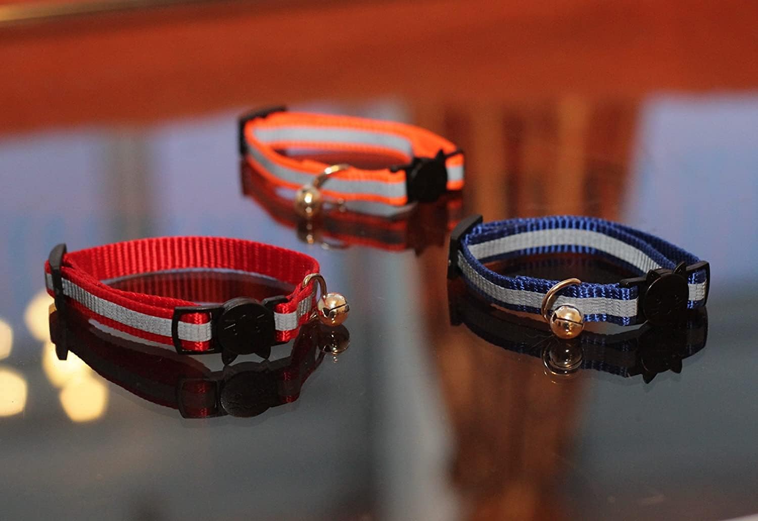Reflective Cat Collar with Bell