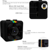 Portable HD 1080P Mini Camera with Night Vision And Motion Detection