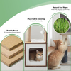 Modern And Sturdy Wood Cat Tree for Large Cats