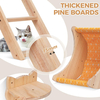Moon-Shaped Cat Hammock Wall Set