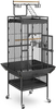 Sturdy And Versatile 61-inch Wrought Iron Bird Cage with Playtop