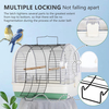 Lightweight Bird Cage Travel Cage with Perch