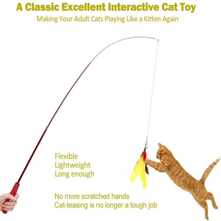 Interactive Colorful Cat Toys
