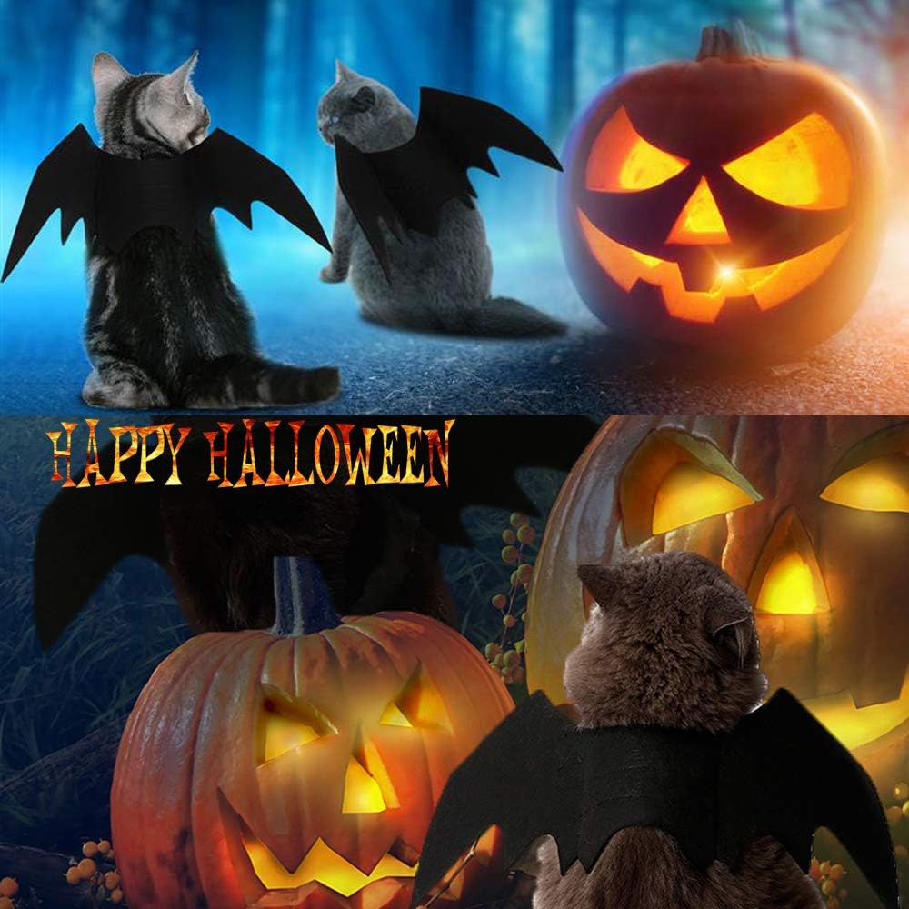 Bat Wings Dress Up Pet Cat Clothes