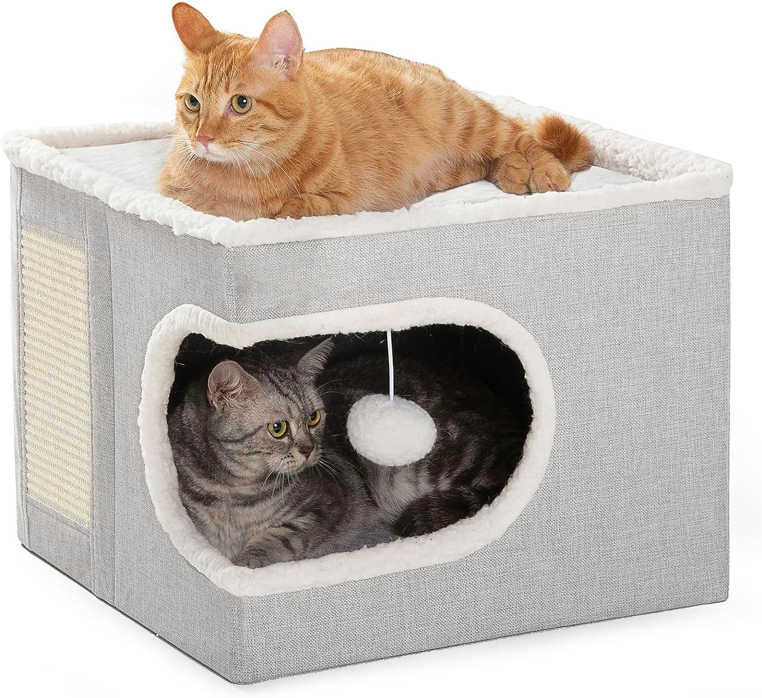 WHKJ Covered Cat Cube House