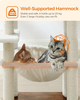 Rustic Brown Multi-Level Cat Tree Tower with Ultra-Soft Plush