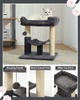 Cozy And Interactive Cat Tree Tower with Scratching Post