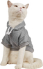 Basic Cat Hoodie Light Grey