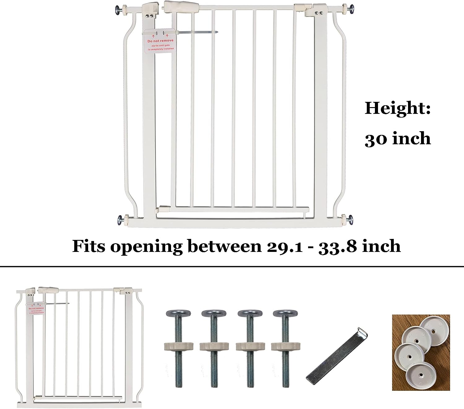 Simple Metal Multi-size Dog Fence