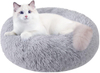 Round Soft Cat Bed for Indoor Use